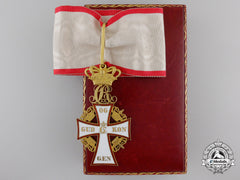 Denmark, Kingdom. An Order Of Dannebrog In Gold, 2Nd Class Commander, C.1890