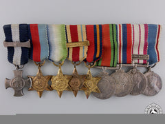 A Dsc & Bar Miniature Group For The Sinking Of U-162