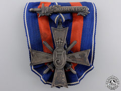 Netherlands, Kingdom. A Cross For Freedom And Justice; Korea 1950