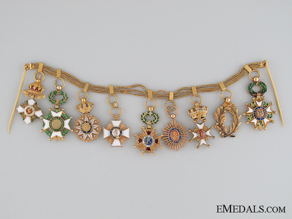 a_early20_th_century_french_gold_miniature_group_of_nine_a_early_20th_cen_5345564de0f65