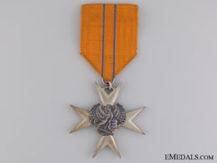 A Estonian Order Of The Eagle; Silver Merit Cross