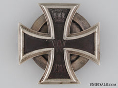 A Fine Quality Screw Back Iron Cross 1St Class 1914
