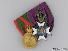 A Fine Saxon & Anhalt Medal Pair