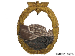 A First Version E-Boat Badge By Schwerin