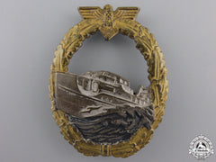 A First Version Kriegsmarine E-Boat Badge By Schwerin