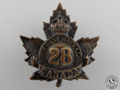 a_first_war28_th_infantry_battalion"_north_west_regiment"_cap_badge_a_first_war_28th_5554cd70520c3