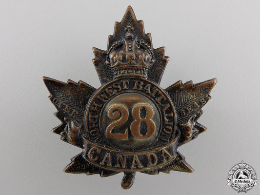 a_first_war28_th_infantry_battalion"_north_west_regiment"_cap_badge_a_first_war_28th_5554cd70520c3