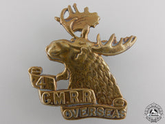 A First War 4Th Mounted Rifle Battalion Cap Badge