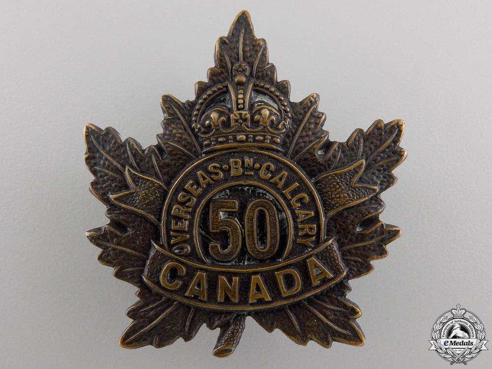 a_first_war50_th_infantry_battalion_cap_badge_a_first_war_50th_555f60aabc38d