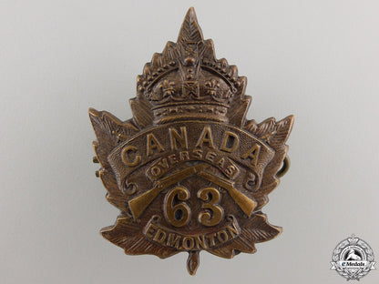 a_first_war63_rd_canadian_battalion_cap_badge_a_first_war_63rd_558d7933e00e2