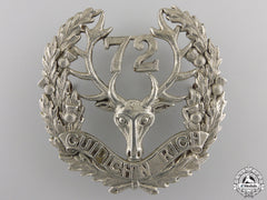 A First War 72Nd Battalion "Seaforth Highlanders" Glengarry Badge