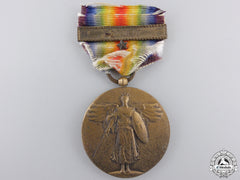 A First War American Victory Medal; Escort Clasp