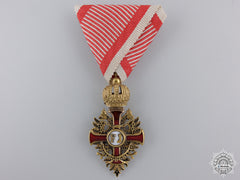 A First War Austrian Order Of Franz Joseph; Knight