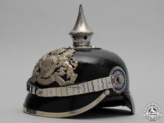 A First War Bavarian Libe Infantry Pioneer Unit Pickelhaube