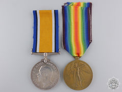 A First War British Medal Pair To The Gordons