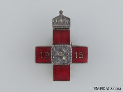 A First War Bulgarian Red Cross Badge 1915