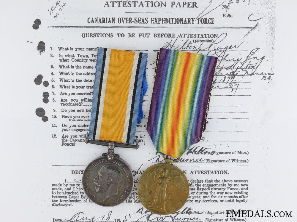 a_first_war_canadian_pair_to_the17_th_infantry_battalion_cef_a_first_war_cana_537649320edc1