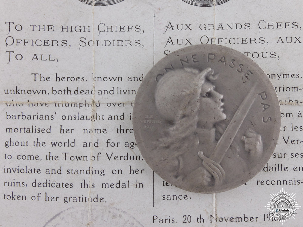a_first_war_french_verdun_medal_with_document;1916_a_first_war_fren_55045377d8304
