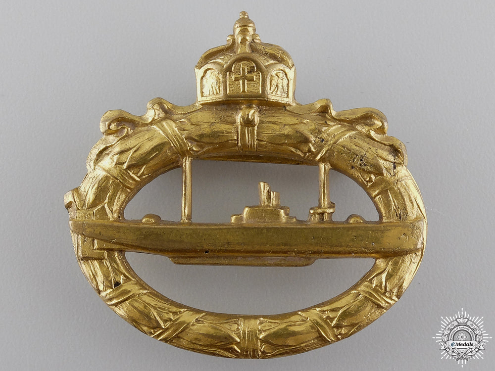 a_first_war_german_imperial_submarine_badge_by_walter_schot_a_first_war_germ_54b03a1f9e338