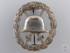 A First War German Imperial Wound Badge; Silver Grade