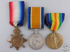A First War Group To A Military Medal Recipient & Kia At Amiens
