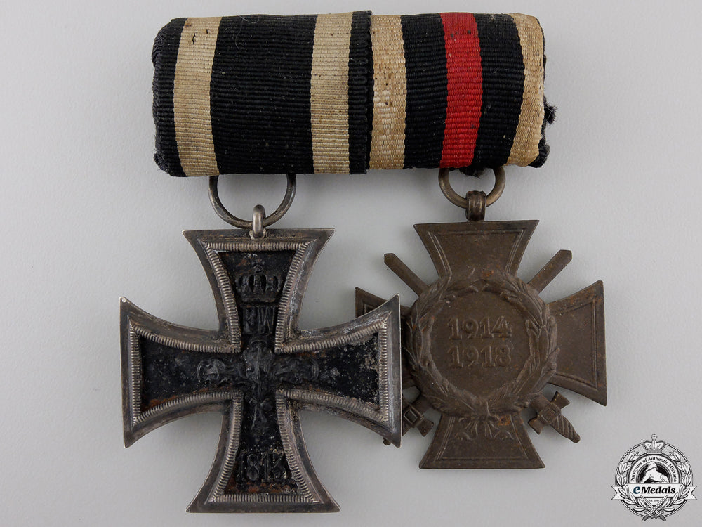 a_first_war_iron_cross_medal_pair;_sy-_wagner_a_first_war_iron_5554a1df8e40f