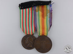 A First War Italian Medal Pair