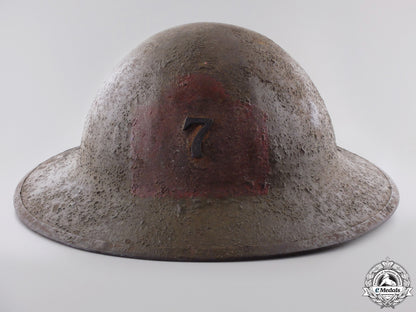 a_first_war_mark_ii7_th_infantry_battalion1_st_canadian_division_helmet_a_first_war_mark_558875cabd5a9
