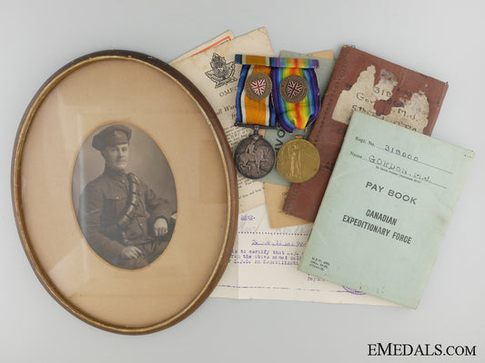 a_first_war_medal_pair,_portrait,_and_documents_to_the_c.f.a._a_first_war_meda_5384c52761404