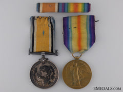 Canada, CEF. A First War Medal Pair To The 14th Infantry