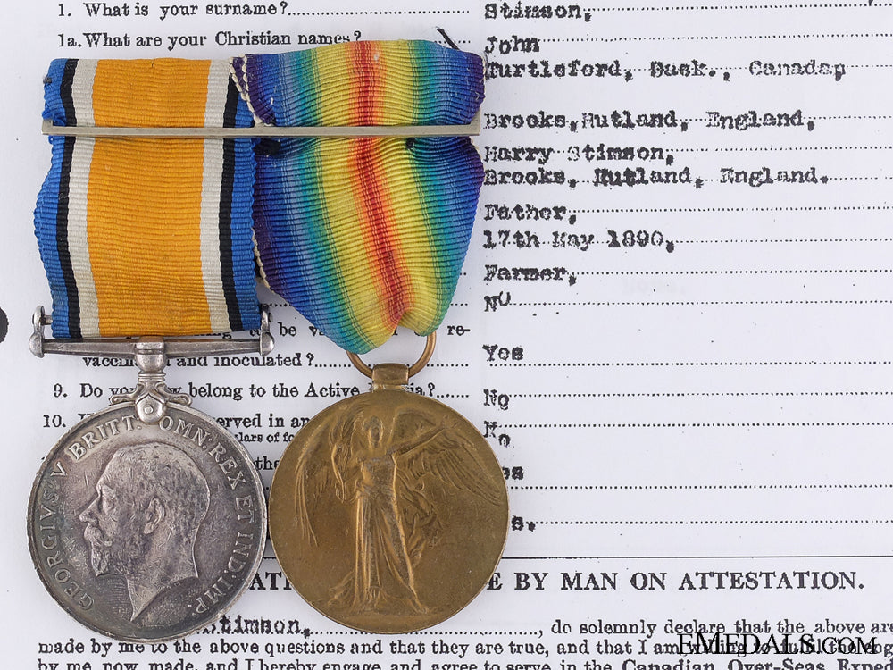 a_first_war_medal_pair_to_the28_th_canadian_infantry_a_first_war_meda_5425a4ad8508b
