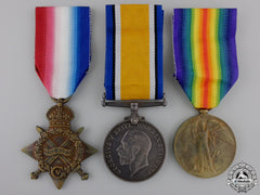 Canada. A First War Medal Trio 2Nd Canadian Division Headquarters