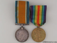 Canada, CEF. A First War Pair To The Canadian Pioneer Bn.