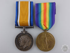 A First War Pair To The 21St Canadian Infantry; Kia 1916