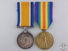 Canada. A First War Pair To The 24Th Infantry Battalion