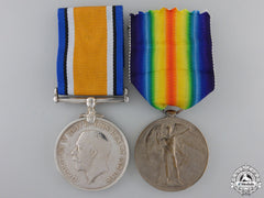 Canada, Cef. A First War Pair To The 78Th Infantry; Wounded May 1918