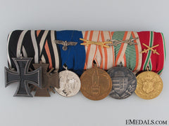 A First War Veterans Medal Bar