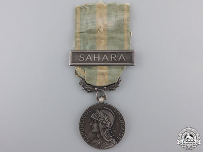 a_french_colonial_medal_for_sahara_service_a_french_colonia_551d3d7dd674e