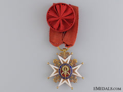 A French Order Of St. Louis; Knight With Rosette; C. 1810