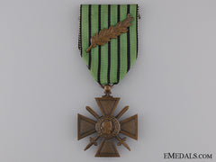 A French Wwii War Cross; Type Ii (Vichy Government)