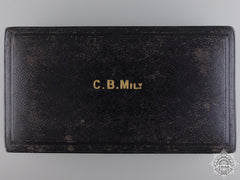 A Garrard & Co Case For Order Of The Bath; Commander