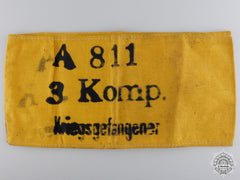 A German 3Rd Company Prisoner Of War Armband