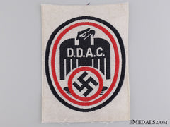 A German Automobile Club (D.d.a.c.) Membership Patch