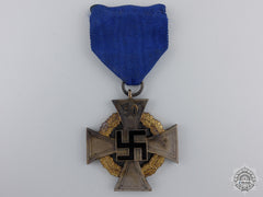 A German Faithful Service Cross; First Class