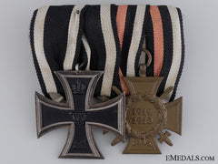 A German First War Pair Of Awards