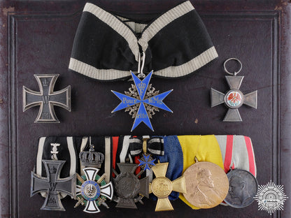 a_german_imperial_friedländer_pour_le_merite_with_cased_awards_a_german_imperia_547dfe2aeeee3
