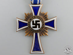 A German Mother's Cross; Bronze Grade