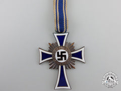 A German Mother's Cross; Bronze Grade