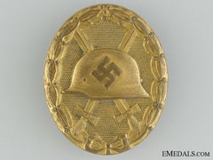 A Gold Grade Wound Badge