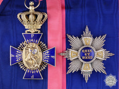A Gold Royal Merit Order Of St. Michael; 1St Class By E.quellhorst